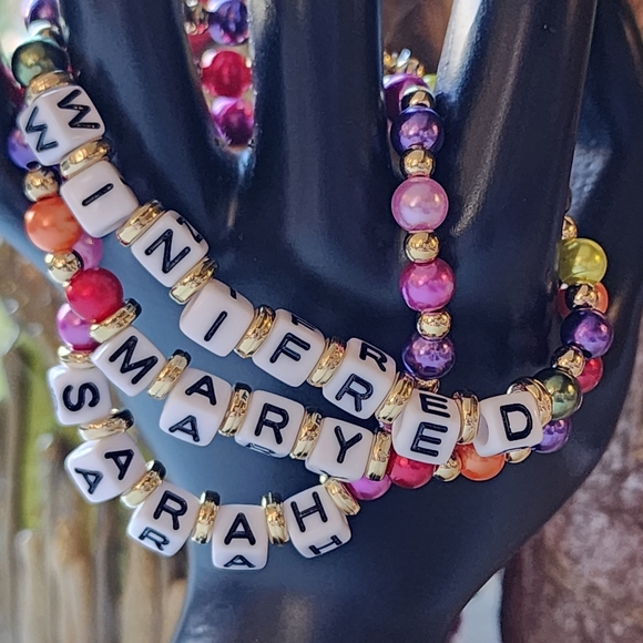 Sanderson Sisters Hocus Pocus Beaded Bracelets - Picture 7 of 11